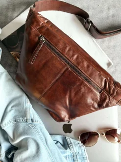 VIAMAJA Bumbag Olivia Dark Cognac Best