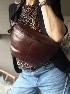 VIAMAJA Bumbag Olivia Dark Cognac Best