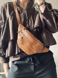 VIAMAJA Bumbag Tasha - Cognac flet Best