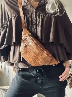 VIAMAJA Bumbag Tasha - Cognac flet Best