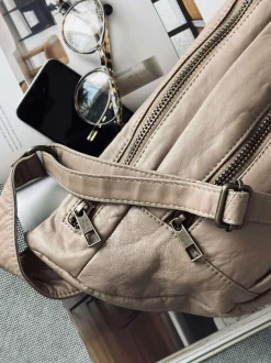 VIAMAJA Bumbag XL MIRA – Latte Hot