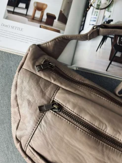VIAMAJA Bumbag XL MIRA – Latte Hot