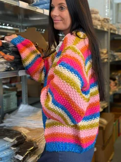 VIAMAJA Cardigan CREATION Pink Outlet