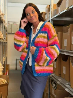 VIAMAJA Cardigan CREATION Pink Outlet