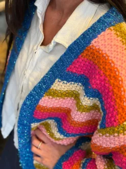 VIAMAJA Cardigan CREATION Pink Outlet