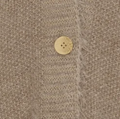 VIAMAJA Cardigan Dakota - Dark fango Clearance