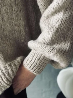 VIAMAJA Cardigan med sløjfer - Beige New