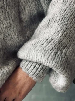 VIAMAJA Cardigan med sløjfer - Grå New