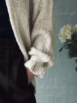 VIAMAJA Cardigan Oversize - Off white
