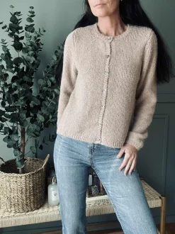 VIAMAJA Cardigan Sofia - Dusty rose Online