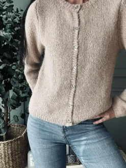 VIAMAJA Cardigan Sofia - Dusty rose Online