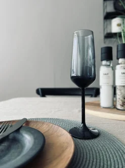 VIAMAJA Champagneglas LUX - Røgfarvet 195ml Sale