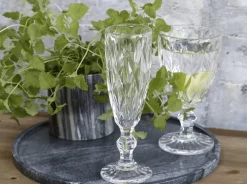 VIAMAJA Champagneglas m. diamantudskæring Best