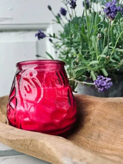 VIAMAJA Citronella i farvet glas - PINK Discount