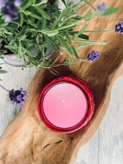 VIAMAJA Citronella i farvet glas - PINK Discount