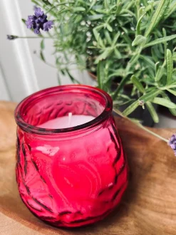 VIAMAJA Citronella i farvet glas - PINK Discount