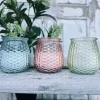 VIAMAJA Citronella lys - Mix i farvet glas Discount