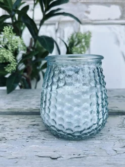 VIAMAJA Citronella lys - Mix i farvet glas Discount