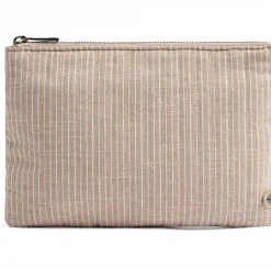 VIAMAJA Clutch - Beige Stripe Hot