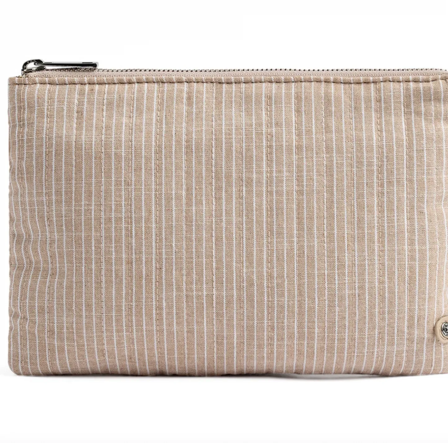 VIAMAJA Clutch - Beige Stripe Hot