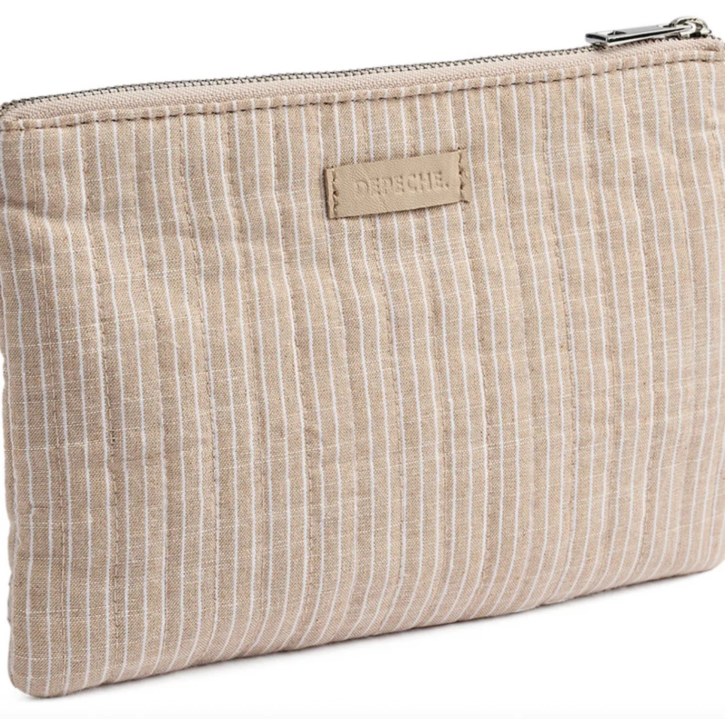 VIAMAJA Clutch - Beige Stripe Hot