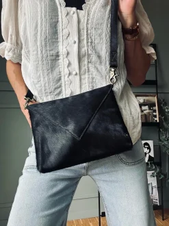 VIAMAJA Clutch - Jet Black Hot