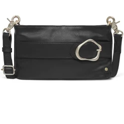 VIAMAJA Clutch Berlin - Black leather Discount