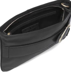 VIAMAJA Clutch Berlin - Black leather Discount