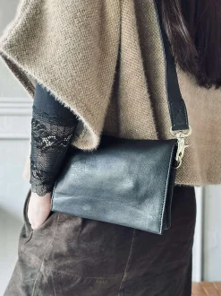 VIAMAJA Clutch Black / gold Hot