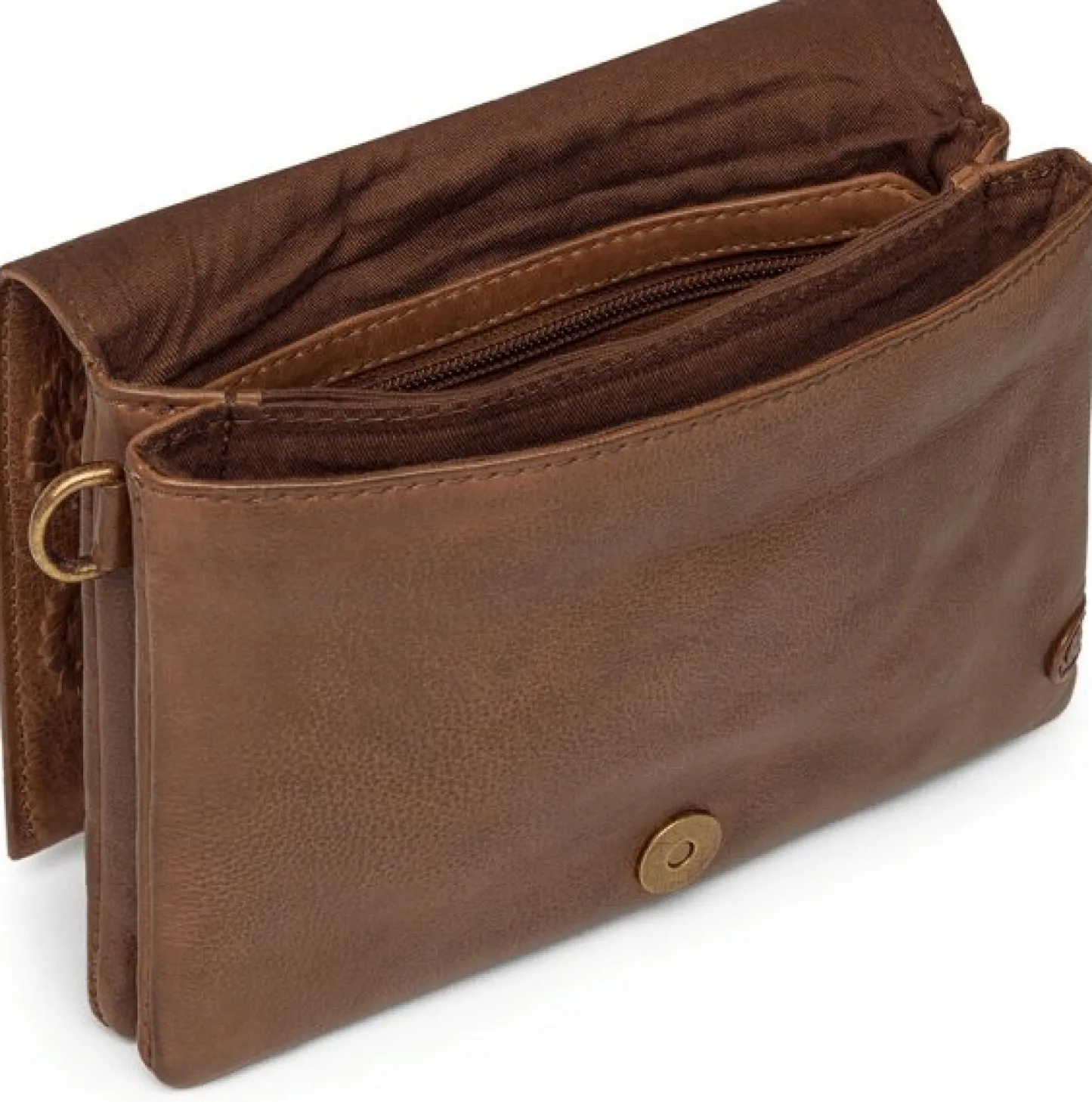 VIAMAJA Clutch Boheme Brandy – Handmade