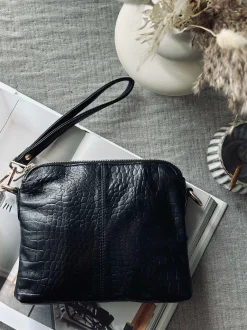 VIAMAJA Clutch croco Best