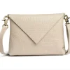 VIAMAJA Clutch croco i skind - Sand Outlet