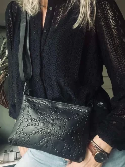 VIAMAJA Clutch Eva - Black