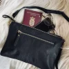 VIAMAJA Clutch i sort skind Clearance