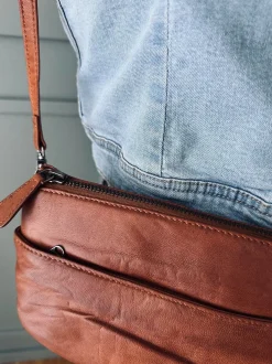 VIAMAJA Clutch Jelva Cognac Best