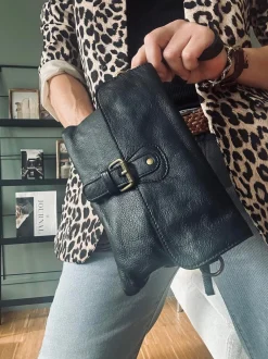 VIAMAJA Clutch Jodi - Black Hot