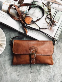 VIAMAJA Clutch Jodi - Walnut Discount
