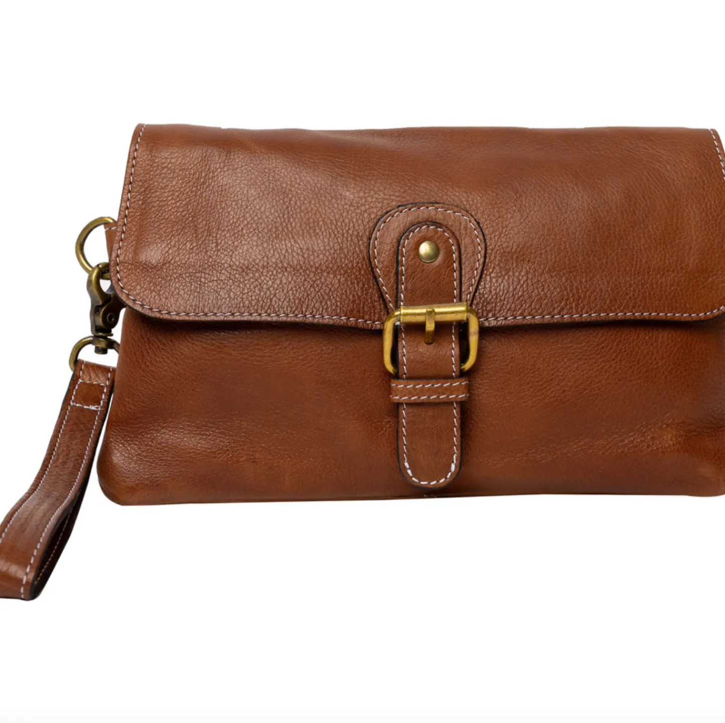 VIAMAJA Clutch Jodi - Walnut Discount