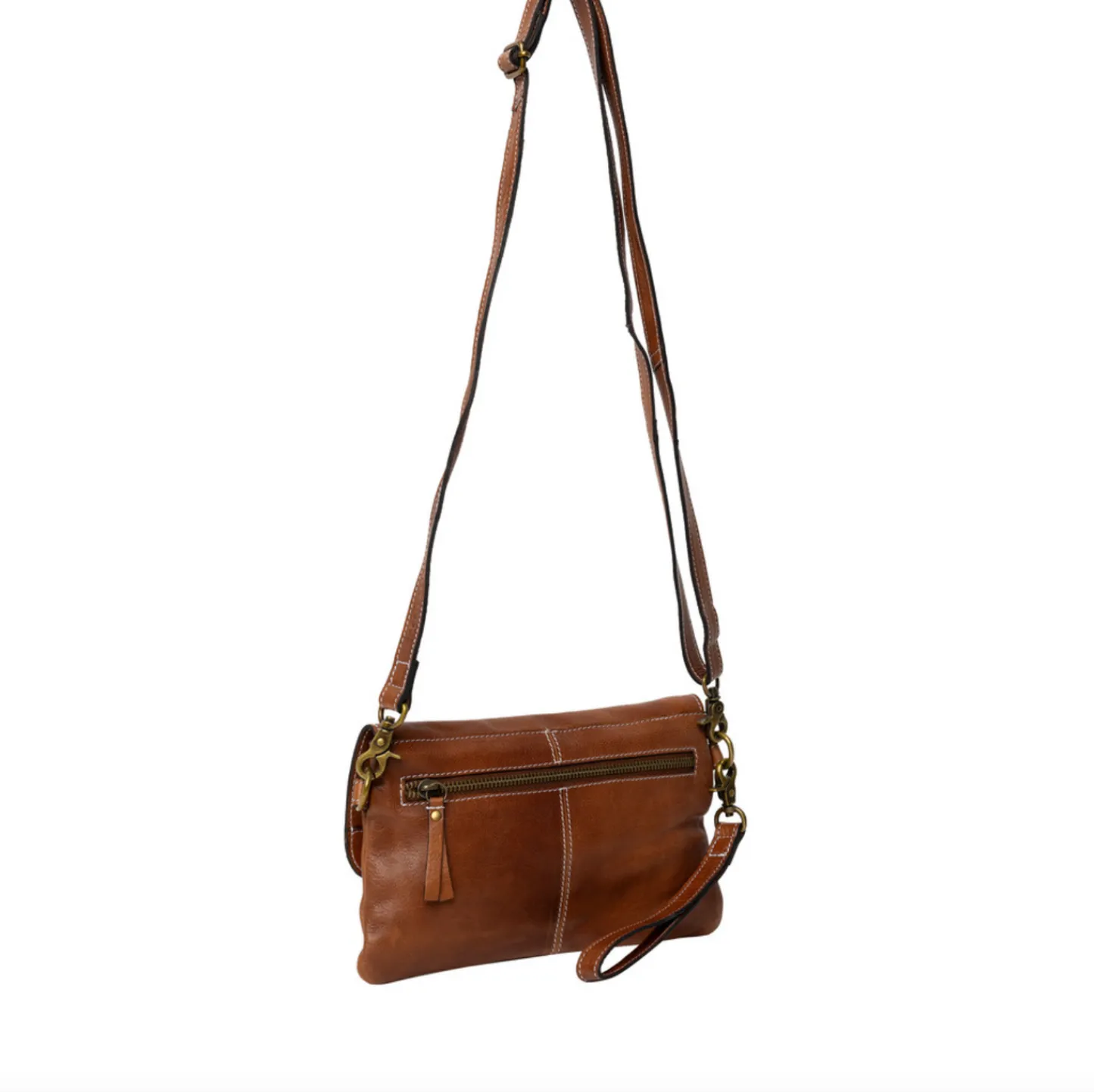 VIAMAJA Clutch Jodi - Walnut Discount