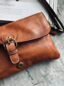 VIAMAJA Clutch Jodi - Walnut Discount