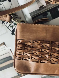VIAMAJA Clutch Lux Handmade - Camel New