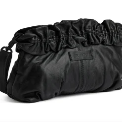 VIAMAJA Clutch med flæser Nero Clearance