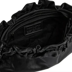 VIAMAJA Clutch med flæser Nero Clearance