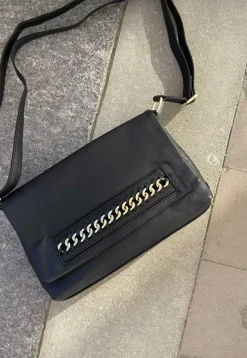 VIAMAJA Clutch med guldkæde - Big Hot