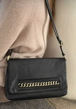 VIAMAJA Clutch med guldkæde - Big Hot