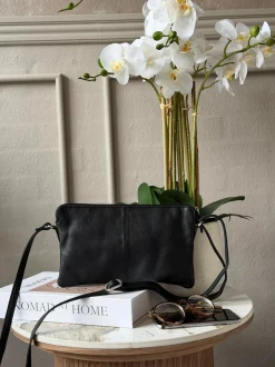 VIAMAJA Clutch Misse - Black / Silver New