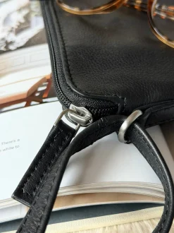 VIAMAJA Clutch Misse - Black / Silver New