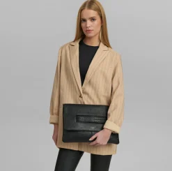 VIAMAJA Clutch Oversize Luminino black Best