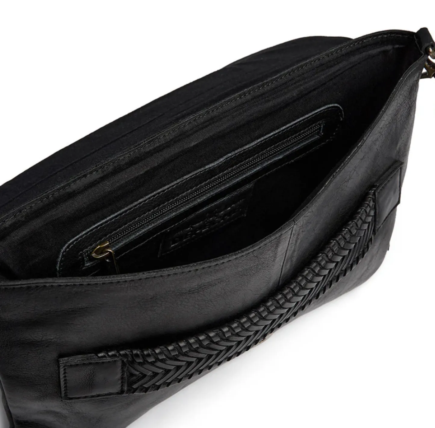 VIAMAJA Clutch Oversize Luminino black Best