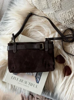VIAMAJA Clutch ruskind - Chocolate
